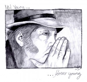 Neil Young Sketch